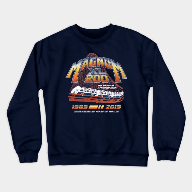 Magnum XL-200 30 Year Anniversary Crewneck Sweatshirt by bettyjane88